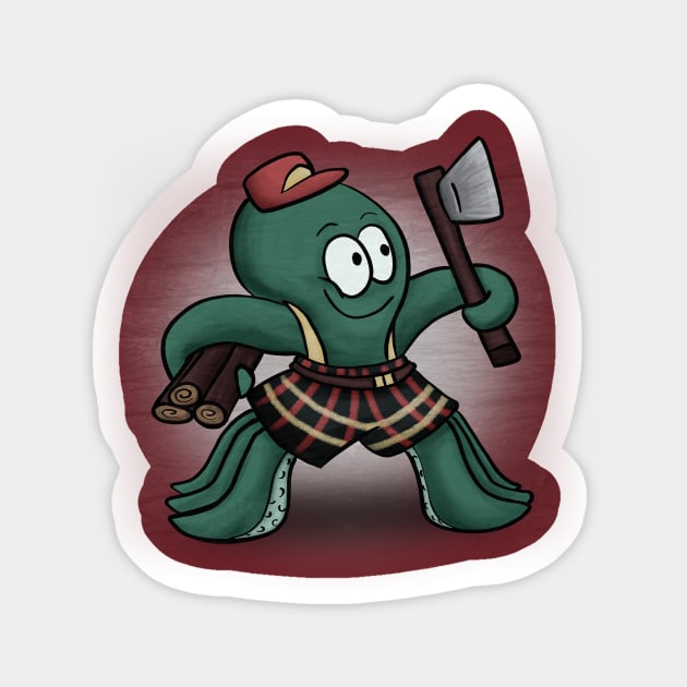 Octo-Logger Sticker by Coloradodude80